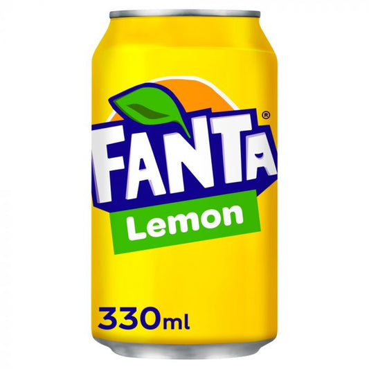 Fanta Lemon Cans 330ml