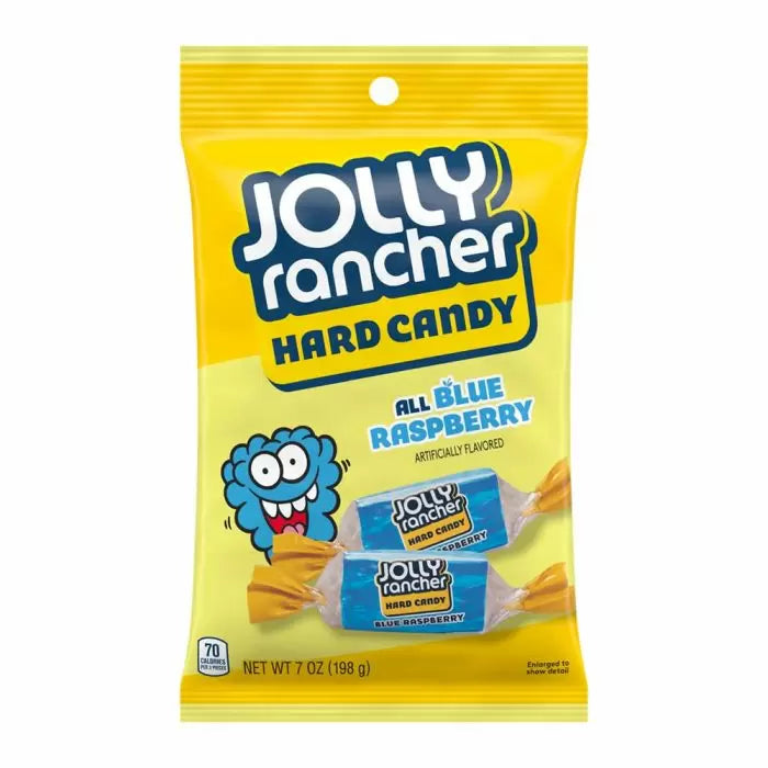 Jolly Rancher Hard Candy All Blue Raspberry Share Bag